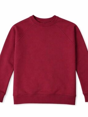 H&M Men's Crewneck Sweatshirt - Burgundy Red